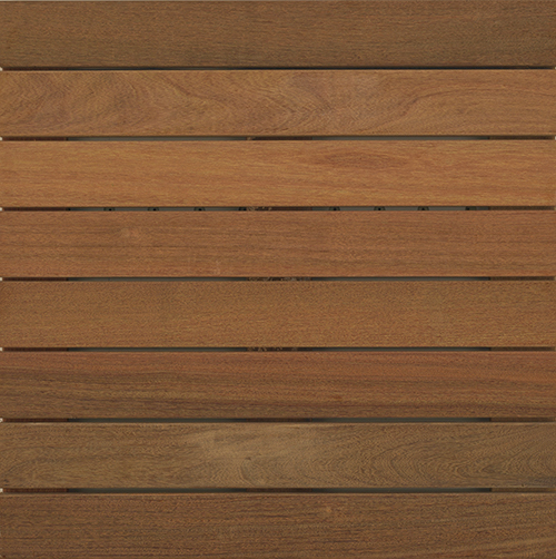 Baldosa de Madera Ipe de 2' x 2'